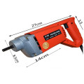 Concrete Vibrator 35mm Stable Voltage 800W/1.3kw/1.75kw Motor Construction Tools with 1m/1.2m/1.5m Tube Simple to Handle