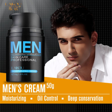 LAIKOU Brand Man Face Cream For Face Oil-control Shrink Pores Men Expert Treatment Hyaluronic Man Face Crem Korea Moisturizing