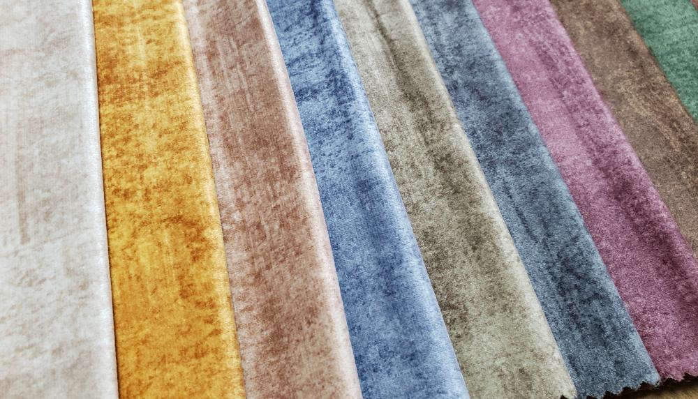 Printed Velvet Fabric For Upholstery A