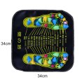 Reflexology Walk Stone Foot Leg Pain Relieve Relief Walk Massager Mat Health Care Acupressure Mat Pad massageador