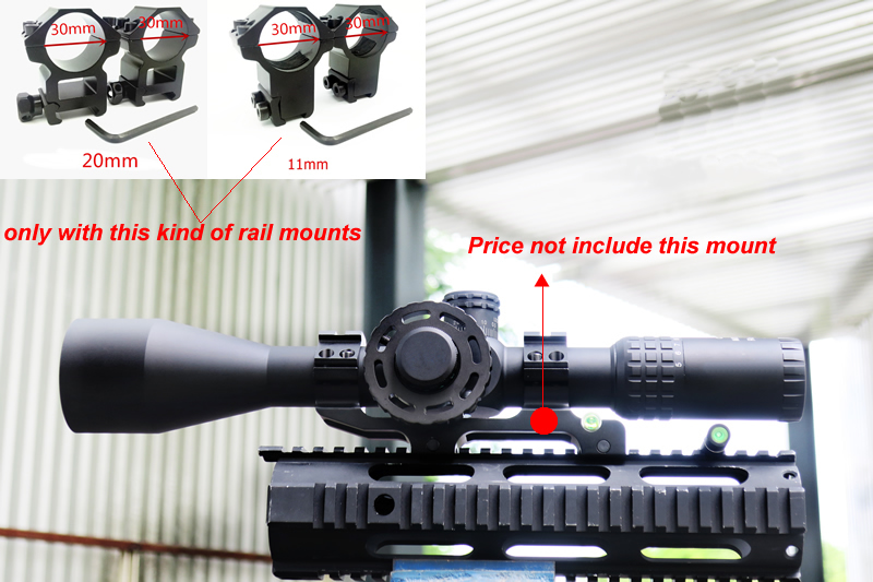 New Reticle Z1000 5-25X50 FFP Frontier Optic Side Parallax Tactical Hunting Scopes with Red and Green Lights