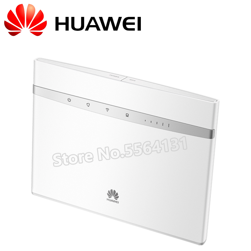 Huawei B525 B525s-65a 4G Router LTE CPE Cat6 300Mbps WiFi Gateway Modem with SIM Card Slot 2pcs SMA antenna(Unlocked)