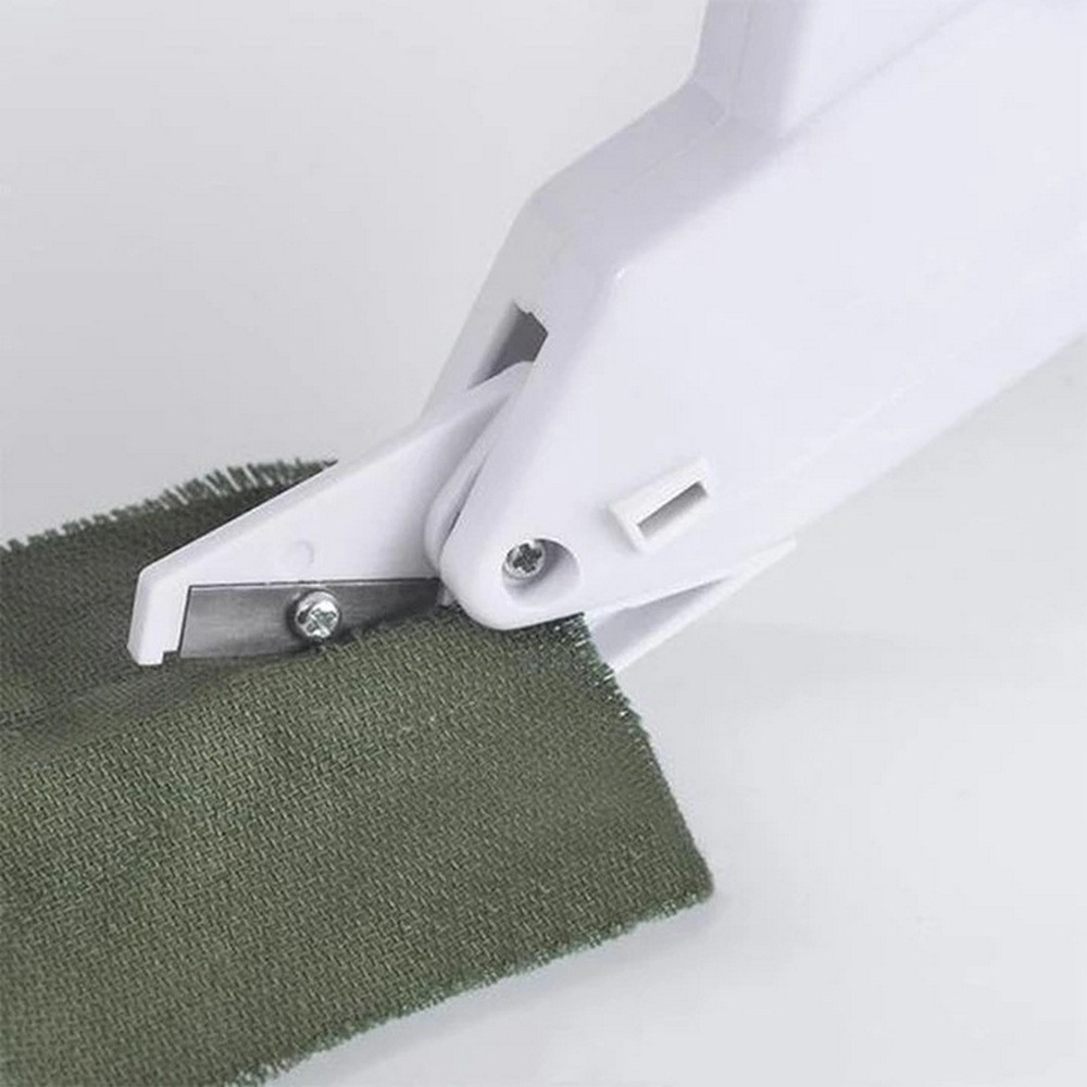 Mini Portable Handheld Sewing Machines Multipurpose Electric Automatic Scissor Shears Safe Fabric Cutting Cloth Sewing Scissors