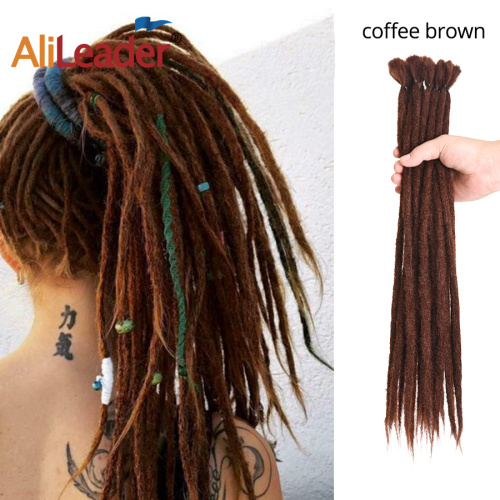 20inch Handmade Artificial Dreadlock Crochet Braid Hair Supplier, Supply Various 20inch Handmade Artificial Dreadlock Crochet Braid Hair of High Quality