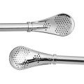 1 Pc Stainless Steel Straw Filter Drinking Yerba Mate Bombilla Spoon Tea Tools