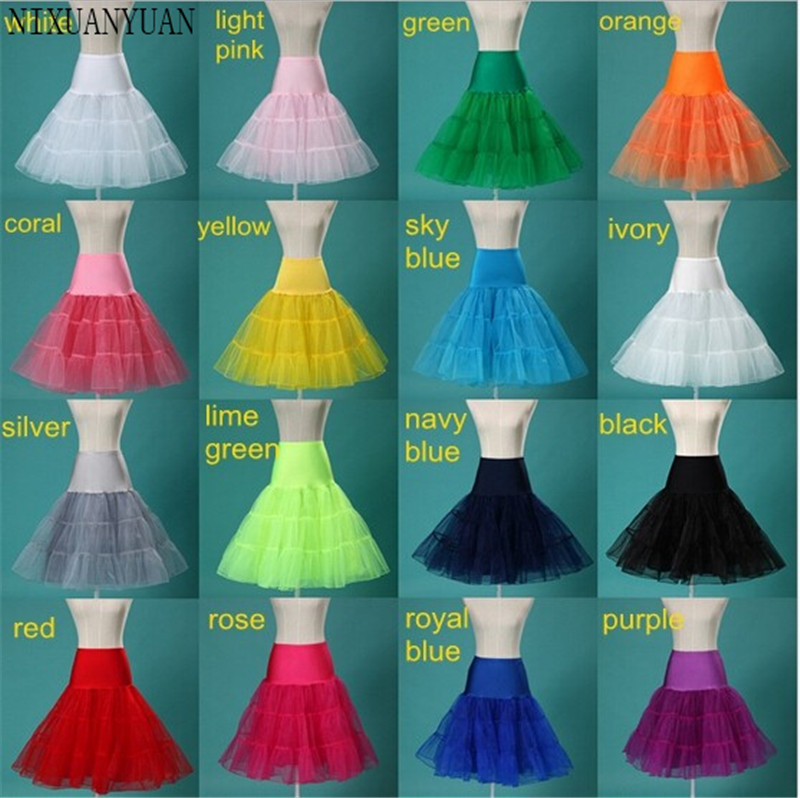 Short Organza Halloween Petticoat Crinoline Vintage Wedding Bridal Petticoat for Wedding Dresses Underskirt Rockabilly Tutu