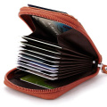 Genuine Leather ID credit Card Holder Wallet Women Rfid Blocking Card Protection Bank Cardholder for Card Case Pocket travel