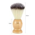 Hot Shaving Barber Salon Men Facial Beard Cleaning Shave Tool Soft Shaving Brush With Wooden Handle For Men