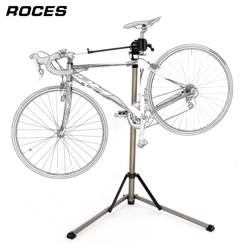 Adjustable Foldable Bicycle Rack Professional Aluminum Alloy Bike Repair Stand Professional Bicycle Repair Tools Cycling Bike H