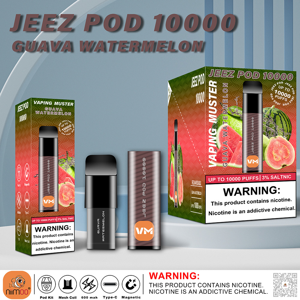 Jeez Pod Kit Vape 10000