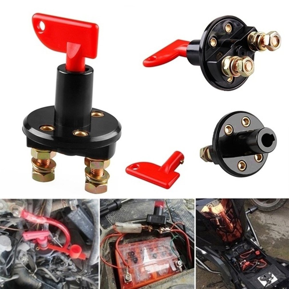 New 12V/24V Universal Automobile Car Truck Boat Battery Isolator Disconnect Cut Off Power Kill Switch Waterproof Switch