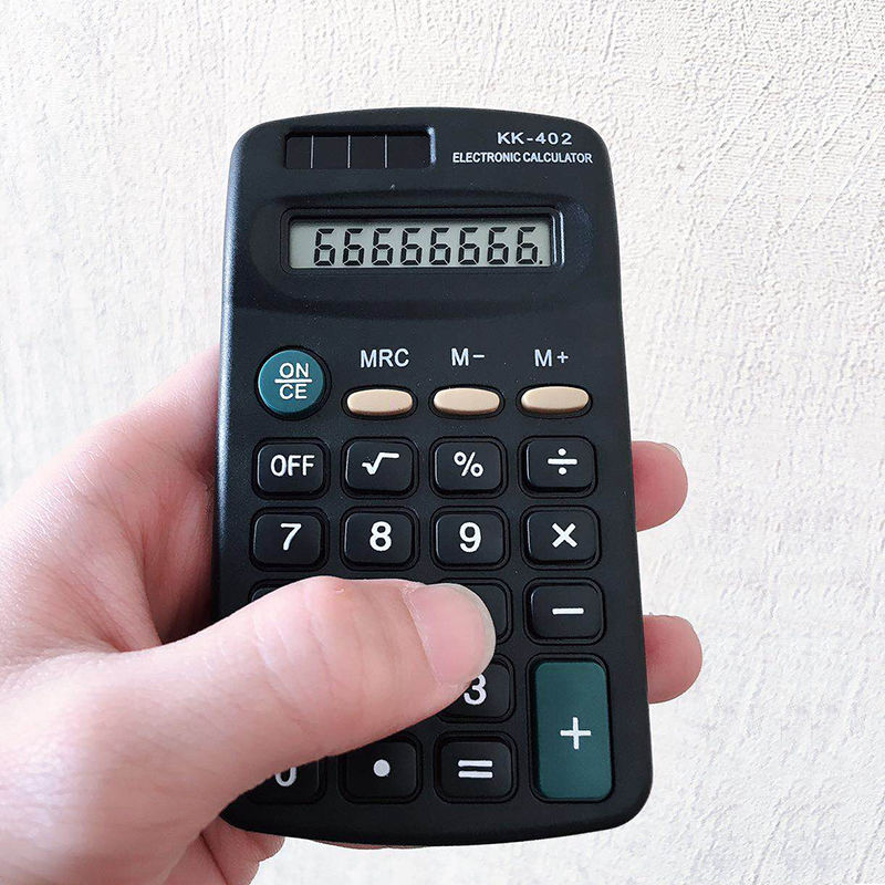 8 Digit Portable Calculator Large Buttons Financial Business Accounting Tool colorful for office school promotion gift