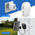 Hiseeu 1080P Wireless Rechargeable Battery IP Camera with Solar Outdoor Weatherproof Home Security Camera Wifi Baby Monitor PIR