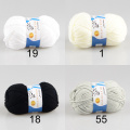 TPRPYN 50g/Ball 95M Crochet Yarn Milk Cotton Wool Yarn for Knitting Hand Knit Yarn To Knit Blanket Toy wool threads