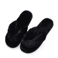 New autumn and winter Winter Fashion Women Home Slippers Faux Fur Warm Shoes Woman Slip on Flats Female Fur Flip Flops sh020