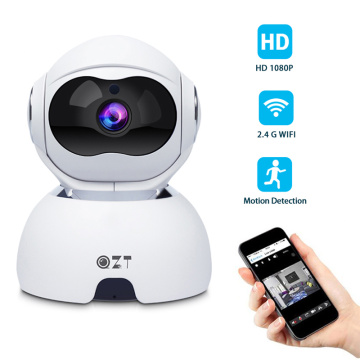 QZT Dome Wifi IP Camera 1080P Wireless Infrared Night Vision Camera Indoor 360° Baby Monitor IP Dog Pet Camera For Home Security
