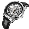 PAGANI DESIGN Business Man Watch Luxury Skeleton Hollow Leather Men's Wristwatch New Mechanical Male Clock Relogio Masculino