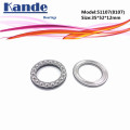 Kande 51107 8107 2pcs 35x52x12 ABEC-1 bearing Flat Thrust Ball Bearing Axial thrust bearing 8107