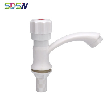 Basin Sink Faucet Single Cold Bathroom Mixer Tap Quality Plastic Single Handle Bathroom Basin Faucet Plastic Basin Sink Taps