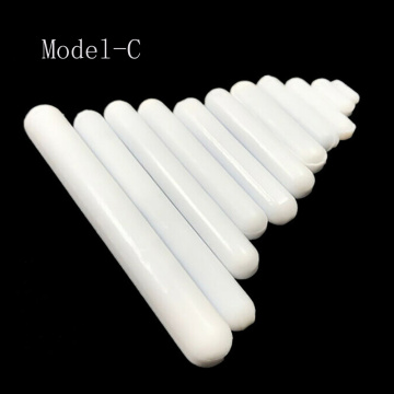 11Pcs / set PTFE Magnetic Model-C Rotary Stirrer Corrosion Resistant Rotary Rod Laboratory Magnetic Stirrer Length 5~ 40mm