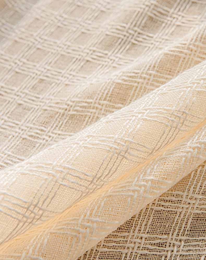 Translucence Flax Curtain Fabric