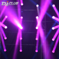 Lyre Beam Head Move 10W LED RGBW Satge Lighting With 512DMX Control Sound For Dj Disco Bar Club Party Lights