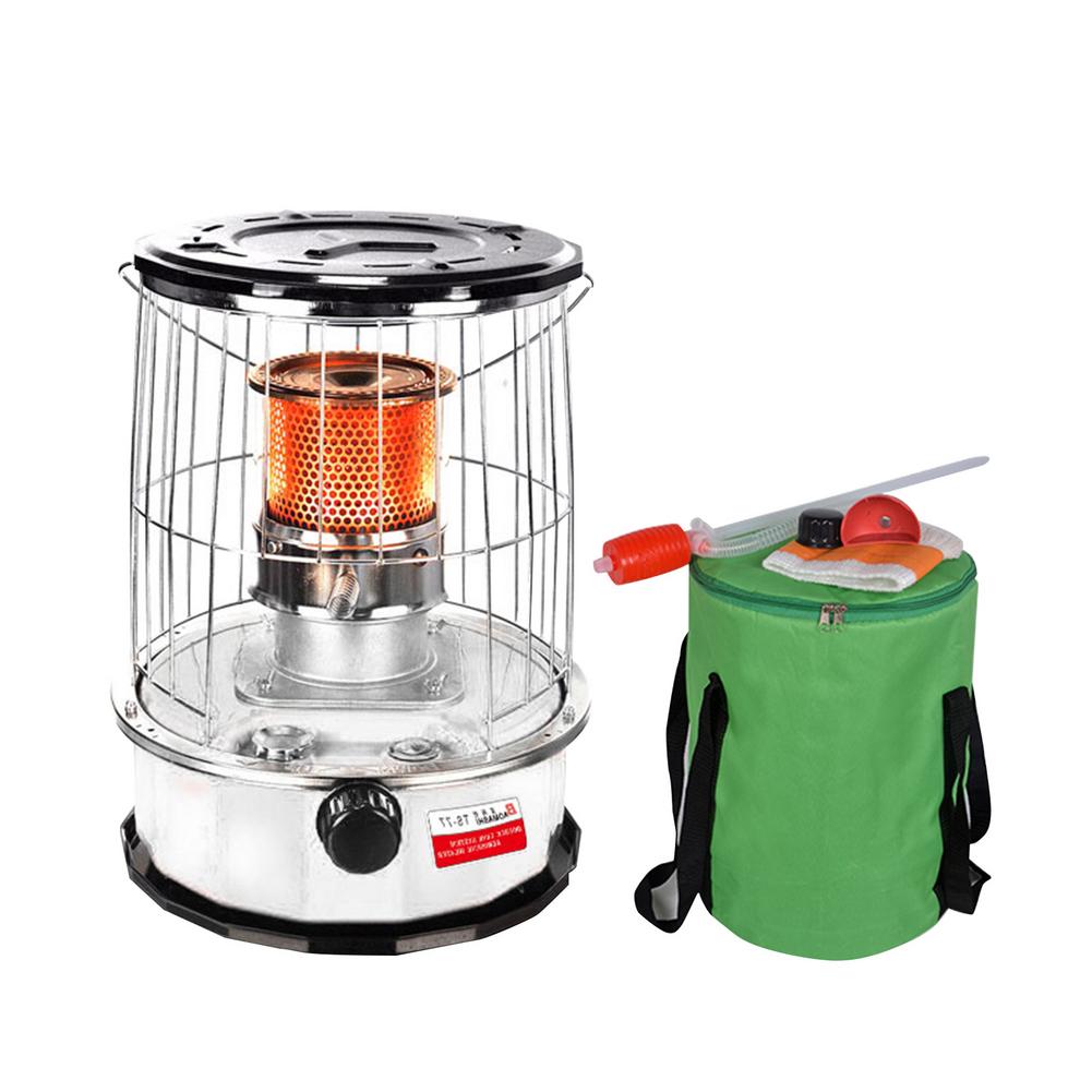 Kerosene Heater tempered 6L capacity Heating area 12 square meters glass Heater with Storage Bag for Home Camping Barbecue