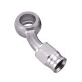 AN3 10mm Stainless Steel Brake Hose Fitting Ends Adapter for Car Auto Motorcycle C63D