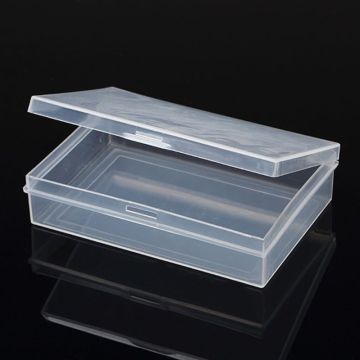 New 2pcs Transparent Plastic Box Playing Cards Container Poker Card Storage Case