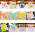 50/100pcs Cute Cartoon Candy Plastic Bag Cookie Baking Gift Packing OPP Transparent Self Adhesive Bags Wedding Birthday Supplies