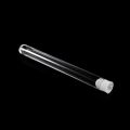 10Pcs Plastic Test Tubes Lab Test Tool With Screw Cap Transparent 15 * 150mm Test Tube