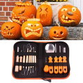 13PCS Halloween Pumpkin Cuttings Carving Kit Stainless Steel High Quality Durable Carving Tools for Fruit Vegetable With Toolkit