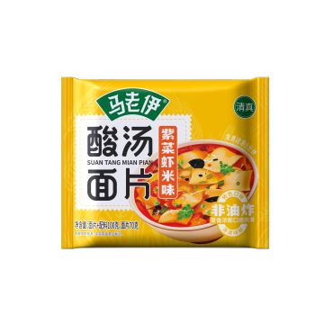 Seaweed and Dried Shrimp Flavor Noodle Slices