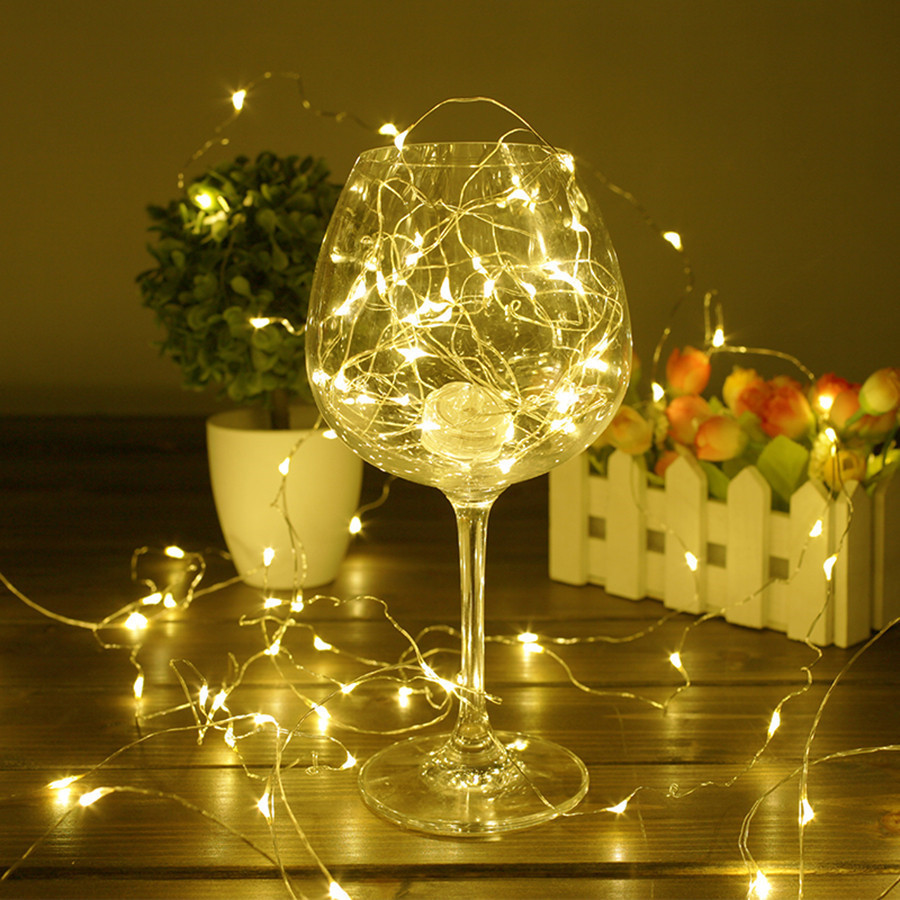 200/500/1000 LED Solar Copper Wire Fairy String Light Holiday Christmas Solar Fairy Light Garland For Garden Party Wedding Decor