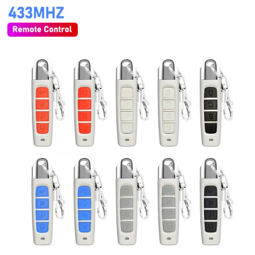 4 Buttons Clone Remote Control 433MHZ Wireless Transmitter Garage Gate Electric Door Copy Controller Anti-theft Lock Key