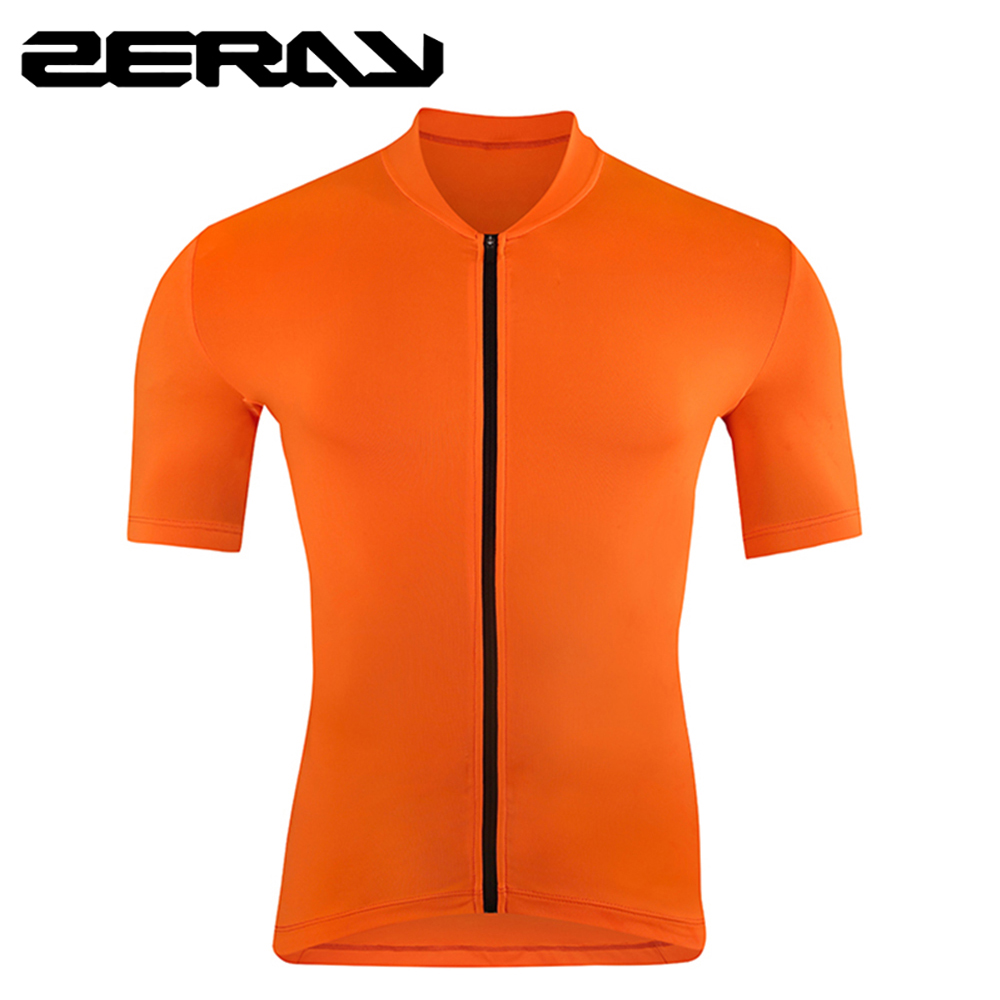 ZERAY Road MTB Cycling jersey Milk silk fabric Reflective Riding Short Sleeve Mountain Bike Racing T-shirt Bicycle Equipments