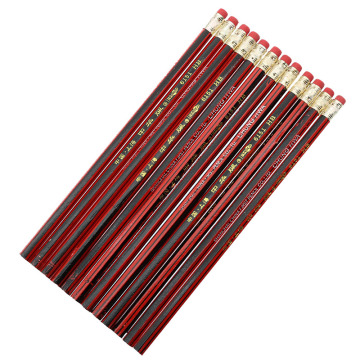 5pcs Hb Standard Pencil Classical Wood Lead-Free Quality Child Student Learning Stationery School Office Supplies Pencil
