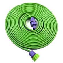 Watering high-pressure PVC green pipes for flowers