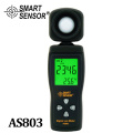 SMART SENSOR AS803 Digital Lux Meter Luminance Tester Light Meter 1-200000 Lux Tools Photometer Spectrometer Actinometer
