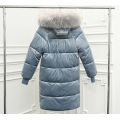 2019 Velvet Down Parka Big Collar Big Fur Winter Parka Large Code Jacket Long Loose Collar Female