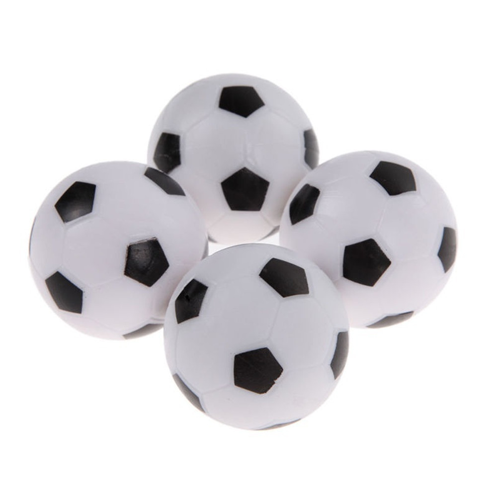 2pcs 36mm Black White Soccer Table Foosball Table Football Plastic Replacement Balls Soccerball Sport Gifts Round Indoor