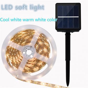 Outdoor Solar LED Flexible Light Strip Outdoor Courtyard Wall Decoration Light Strip Waterproof LED Strip Garden Decoration