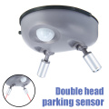 Car Electronics Parts Dual Laser Parking Sensor Guiding Parking System Garage Reverse Sensor Car Park Guide Double End Aid EU/US