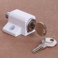 Window Locks Window Shield Sliding Aluminum Steel Security Locks Doors Windows Security Lock with 2 Keys no fading paint, durabl