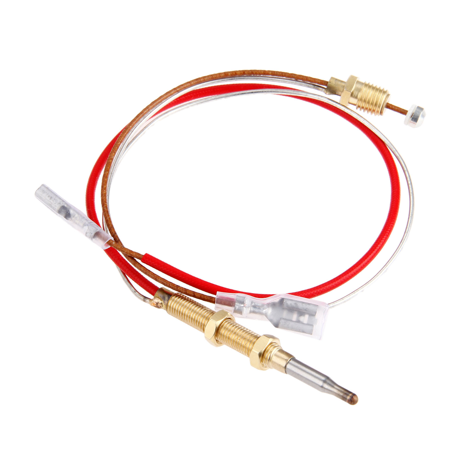 1 Pc 410mm Universal Thermocouple for Outdoor Gas Patio Heater M6*0.75 Thread on Head M8x1 End Connection Fireplace Stoves Parts