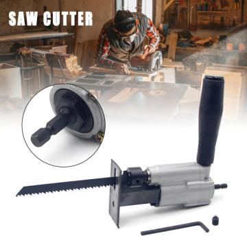 Electric Drill Connection Saw Cutter Woodworking Reciprocating Saw Chainsaw Home Saber Portable Wood Cutting Tools