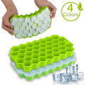 Cavity Ice Cube Tray Box Ice Cube Mold Food Grade Flexible Silicone Ice Molds for Whiskey Cocktail