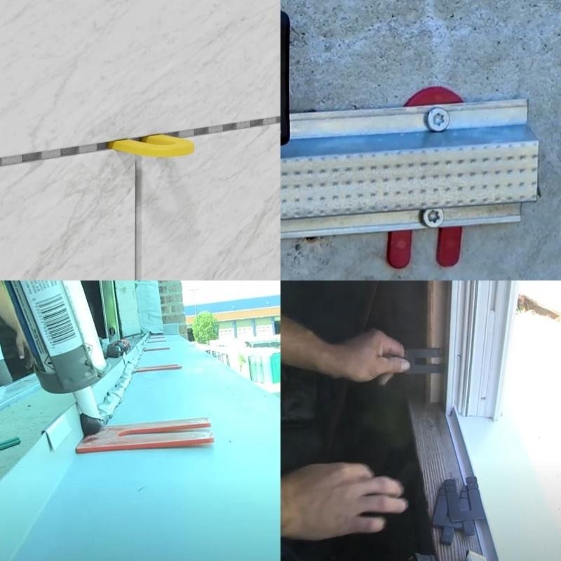Horseshoe Shim Window Packer Plastic Flat Packers5