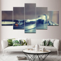 Canvas Painting Lo-Fi / Jazz / Hip-Hop music 5 Pieces Wall Art Painting Modular Wallpapers Poster Print for living room Decor