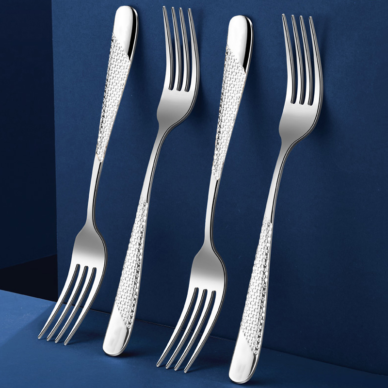 Luxury Cutlery Set 18/10 Stainless Steel Silverware Dinnerware Set Dinner Knife Fork Spoon Mirror Polished Dishwasher Safe